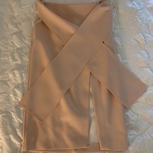 Topshop mid length skirt